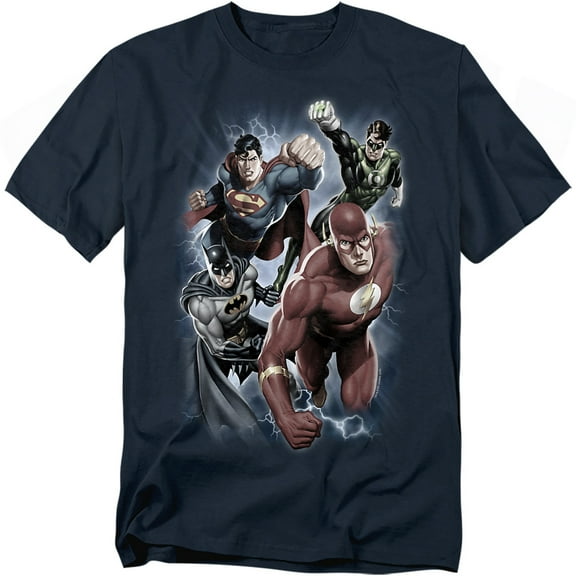 Jla Storm Chasers Officially Licensed Adult T Shirt