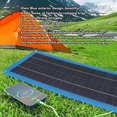 thumbnail image 4 of 100W Portable Solar Panel Polycrystalline Silicone Solar Panel Klein Blue Household Automotive Marine Battery Charger, 4 of 4
