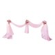 thumbnail image 1 of de Tela Bowknot Tul Organza pura Artesanía Decoración de boda Rosa claro Colcomx Corredor de la tabla, 1 of 6