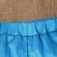 thumbnail image 7 of Xyant Toddler Baby Girl Clothes Knit Floral Fly Sleeve Tops Shorts Cute Summer Spring Outfits Infant Baby Girl Clothing Set (Blue,4-5 Years), 7 of 7