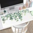 thumbnail image 6 of Green Leaf Mouse Pad Large Extended Gaming Mousepad, Desk Mat with Stitched Edges XXL Size ( 31.5x15.75 Inchs), Wireless Mouse Keyboard Mat for Desktop Laptop, Work, Game, Office, Home, 6 of 6
