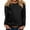 C-Black164, variant on Womens Sweatshirt Fuzzy Lining Insulated Long Sleeve Round Neck Solid Color Base Layer Shirt Tunic Top Casual Wear Trendy Tops