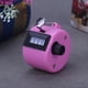 thumbnail image 5 of Clicker Counter 4 Digit Number Counters Plastic Shell Hand Held(Pink), 5 of 5