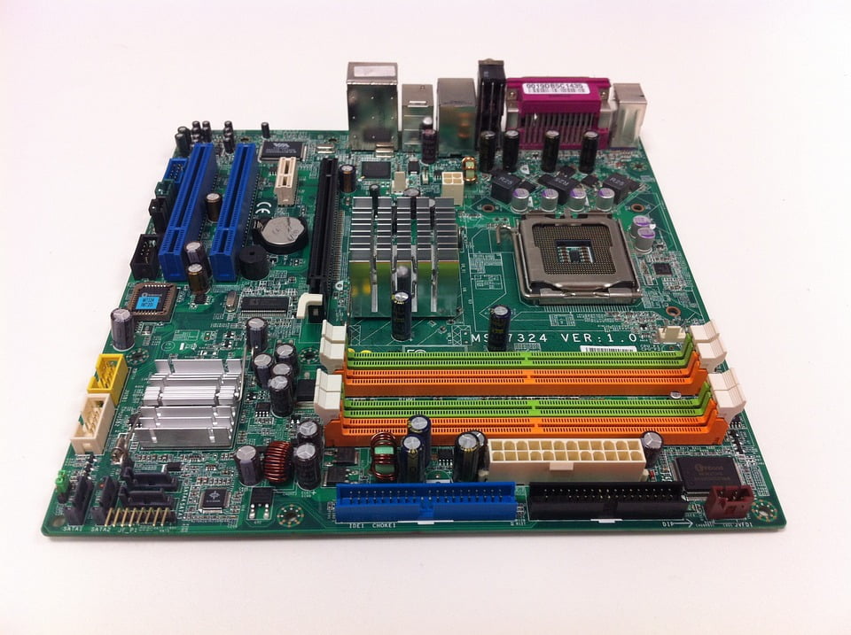 Pcb Computer Motherboard 20 Inch By 30 Inch Laminated Poster With