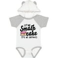 thumbnail image 3 of Inktastic Let Me Smash Cake Its My Birthday Girls Baby Bodysuit, 3 of 5