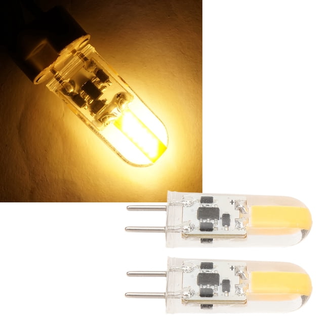 Bombilla LED De Silicona, Bombilla Plug And Play GY6.35 2 Piezas Totalmente Regulable Para Oficina Para Techo Para Gabinetes