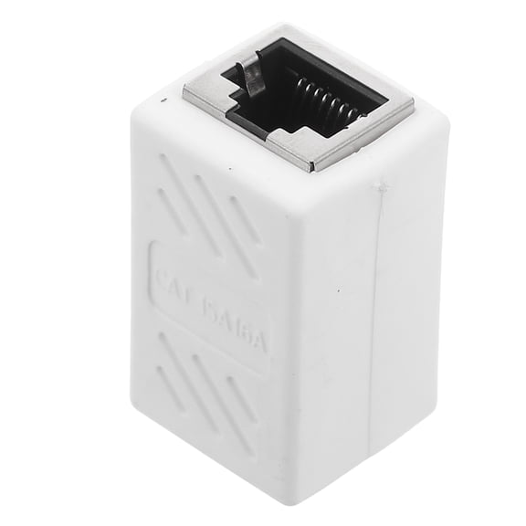 TABLZONE Ethernet Adapter White Plastic Wired Network Connector for Reliable High-Speed Internet Connection