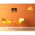thumbnail image 2 of Beautiful Cityscape The Boston Skyline at Night Seen from Fort Point Boston Massachusetts - Canvas Art Wall Art - 12" x 18", 2 of 4