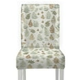 thumbnail image 6 of COEQINE Dining Room Chair Slipcovers Set of 1, Stretchable Universal Fit Chair Protector Polyester Spandex Machine Washable Covers for Dining Room, Hotel, Ceremony, Fern Leaf, 6 of 7
