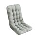 thumbnail image 2 of Cojín de Oficina de Color Liso | Cojín Integrado y Grueso para Sillón Reclinable o Mecedora de Invierno | Nylon y Spandex Gris | 94 X 44 Cm | 1 Unidad, 2 of 6