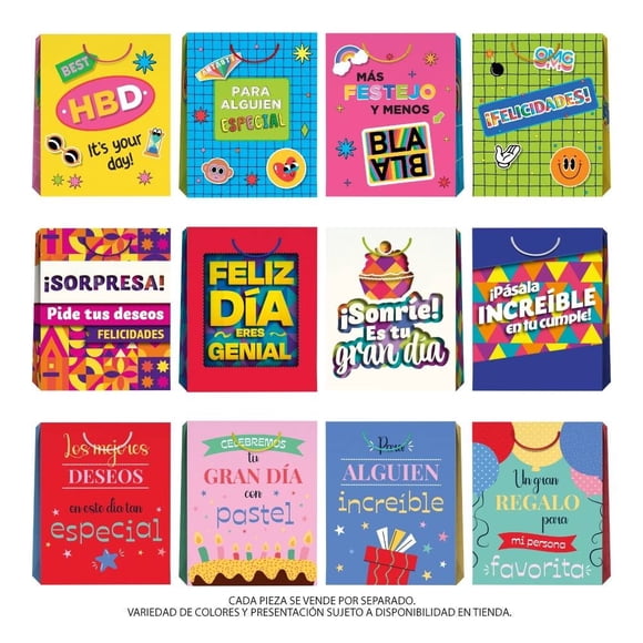 Bolsa para Regalo Dreams Art Mediana 7x9 pulgadas Varios Modelos 1 Pieza