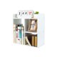 thumbnail image 1 of Desktop Shelf Freestanding Wood Small Bookshelf Desk Supplies Organizers and Accessories Storage Display Rack Office Decor for Women, Brown, 1 of 4