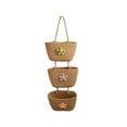thumbnail image 1 of Christmas Hanging Basket Three Tier Storage Rack For Living Room Bedroom Entryway Decorative Hanging Basket With Multicolor Design 23 in x 73 cm, 1 of 6