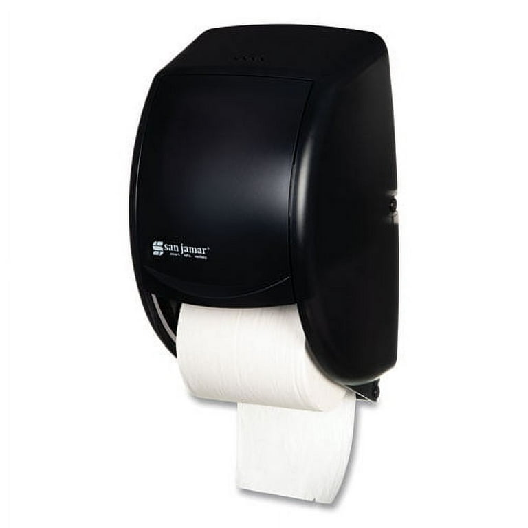 Duett Standard Bath Tissue Dispenser, 2 Roll, 7.5 x 7 x 12.75, Black Pearl Duett Standard Bath Tissue Dispenser, 2 Roll, 7.5 x 7 x 12.75, Black Pearl