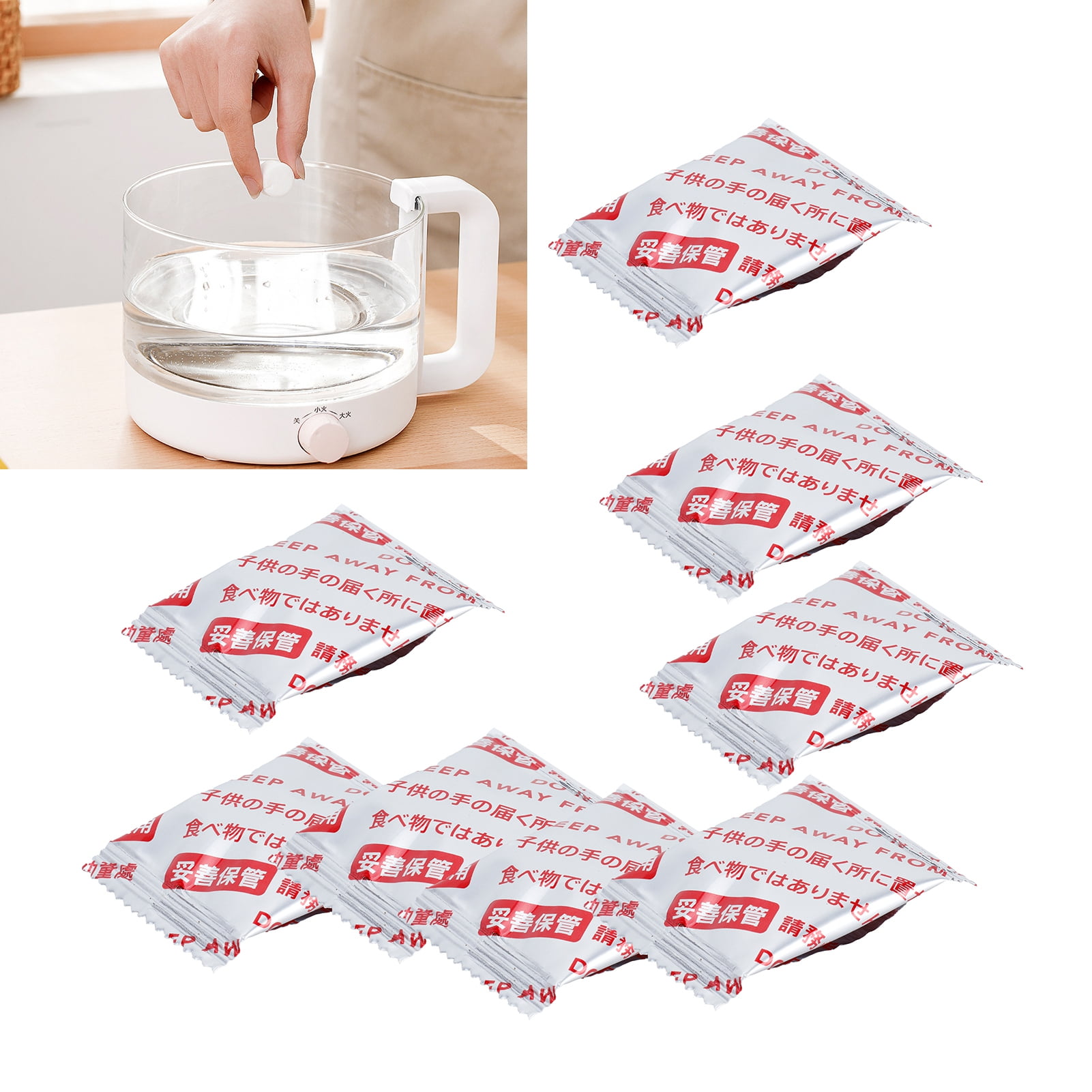8x Descaling Tablets Scale Cleaning Tablets For Electric Kettle Water Dispenser. 