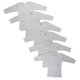 thumbnail image 1 of Bambini Blanco de Manga Larga de la Vuelta camisetas Pack de 6 - Grande Bambini CS_050L_050L, 1 of 1