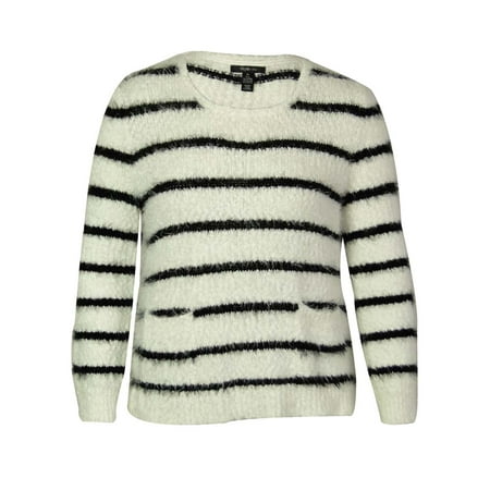 Style & Co. - Style & Co. Women's Eyelash Knit Striped Sweater