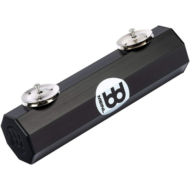 Meinl Percussion JS88BK Shaker Octogonal en Aluminium, Noir