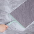 thumbnail image 5 of Silicone Shower Squeegee, Blade Window Wiper, Streak-Free Glass Cleaner 9.89.7Inch, Reinforced Wiper For Bathroom Glass, Tile Wall And Indoor Window Daily Cleaning Wiping,Pink, 5 of 7