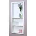 thumbnail image 1 of 14x36 Recessed Sloane Wall Niche with plain back and two shelves, 1 of 3