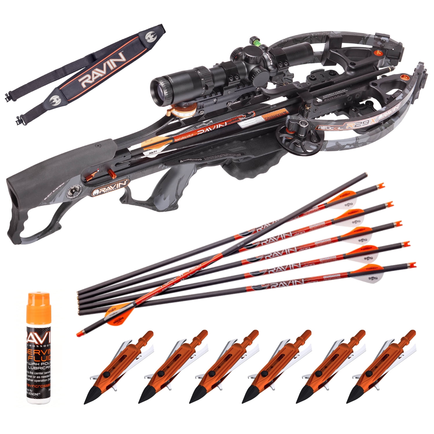 Ravin Crossbow R29X 450 FPS Sniper Crossbow Package Predator Dusk