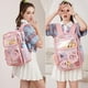 thumbnail image 2 of Mochila KIDNUO Clear para niñas y niños, color rosa transparente, 2 of 7