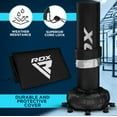 thumbnail image 6 of RDX Free Standing Punching Bag with Gloves, 6FT XXL Heavy Duty Adult Ronin Target Pedestal Bag Set, Golden, 6 of 9