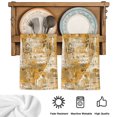 thumbnail image 5 of Orange Architecture Kitchen Towels Set of 2, Abstract City Vintage Modern Art Absorbent Dish Towels for Kitchen, Microfiber Hand Towel, Quick Drying Tea Towel for Cleaning Decorative Dishcloths, 5 of 7