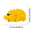 thumbnail image 2 of Durable Wild Boar Interactive Chew Toy for Aggressive Large Breed Dogs with Squeaky Teething and Long Lasting Cleaning Features, 2 of 5