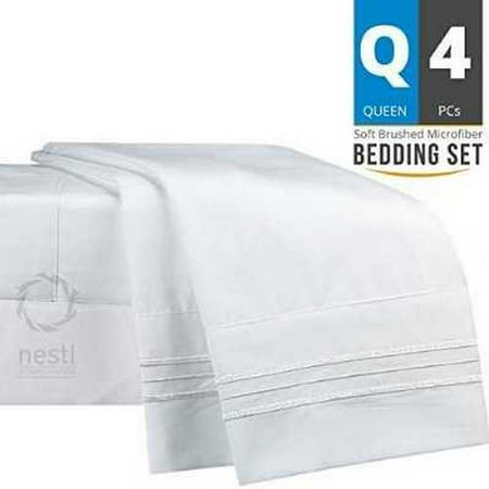 UPC 702706709842 product image for Bed Sheet Bedding Set, 100% Soft Brushed Microfiber with Deep Pocket Fitted Shee | upcitemdb.com
