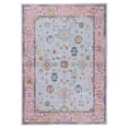 thumbnail image 7 of GLN Rugs Ayder - Indoor, Machine Washable Area Rug 4'x6' Turkish Pink Home Carpet, 7 of 7