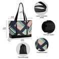 thumbnail image 2 of FORMRS Canvas Laptop Tote Bag for Women with 15.6" Computer Compartments Shoulder Handbag, Isometric Pink, 2 of 7