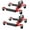 Red, variant on Luku Car Wheel Dolly Set of 2 with Hydraulic Tire Jack,1500 LBS Car Skates Vehicle Positioning Hydraulic Tire Jack for Vehicle Positioning for Truck Rv Trailer