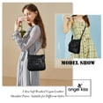 thumbnail image 5 of Angel Kiss Women's casual crossbody bag shoulder bag Vegan Leather Bag, 5 of 5