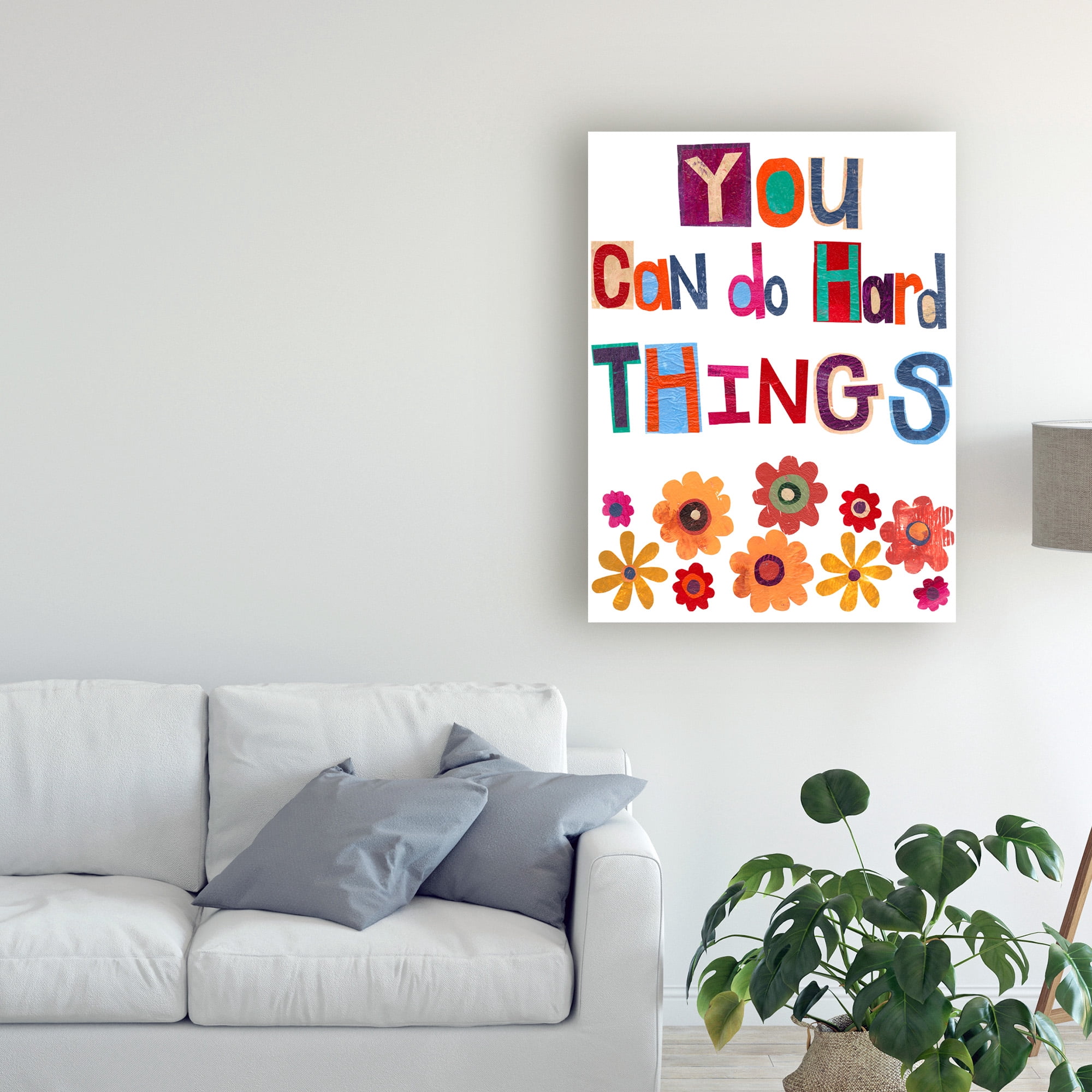 Trademark Fine Art 'Positive Power IV' Canvas Art by Regina Moore