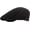 Black, variant on Newsboy Cap Spring Summer Men Women Hat Fashion Western Style Duckbill Ivy Flat Cap Adjustable Cotton Beret Cap