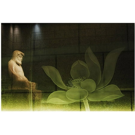Trademark Art "Lotus Buddha" Canvas Art by Kurt Shaffer, 20x30