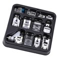 thumbnail image 3 of Abbracc 11Pcs Presser Feet Set snap Sewing Machine Foot for Low Shank Sewing Machine Use, 3 of 6