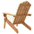 thumbnail image 5 of Carevas Adirondack Patio Chair with Cushions Solid Wood Acacia, 5 of 7