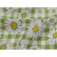 thumbnail image 4 of oneOone Viscose Jersey Olive Green Fabric Sunflower Floral Craft Projects Decor Fabric Printed By The Yard 60 Inch Wide, 4 of 5