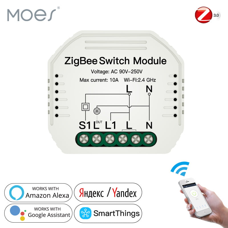 Moes Zigbee Switch Module | lupon.gov.ph