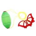 thumbnail image 4 of SHISUYAN Green Elastic Pulling Balls Sports Hand Fitness Ball Interactive Double Player Set, 4 of 8