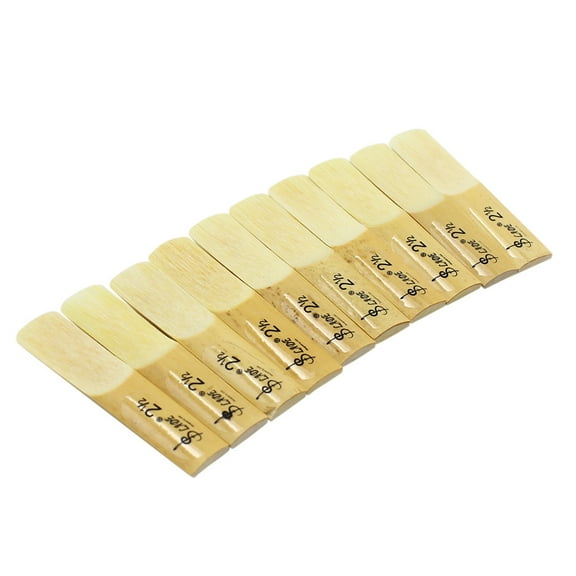 10 Piece Bass Soprano Saxophone Reeds Clarinet Parts 9.70X7.80X1.10CM