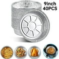 thumbnail image 1 of Moules en Aluminium Jetables de 9 Pouces pour Cuisson Stockage Rôtissage, 1 of 10