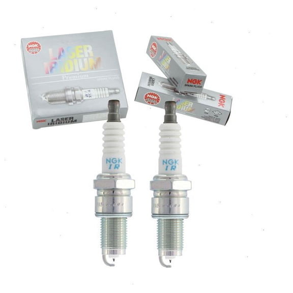 2 pc NGK 96760 Laser Iridium Spark Plugs for Ignition Wire Secondary