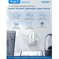 thumbnail image 2 of Power Strip SUREANCE de 6 salidas con luz nocturna y 3 puertos USB 1050J, 2 of 7