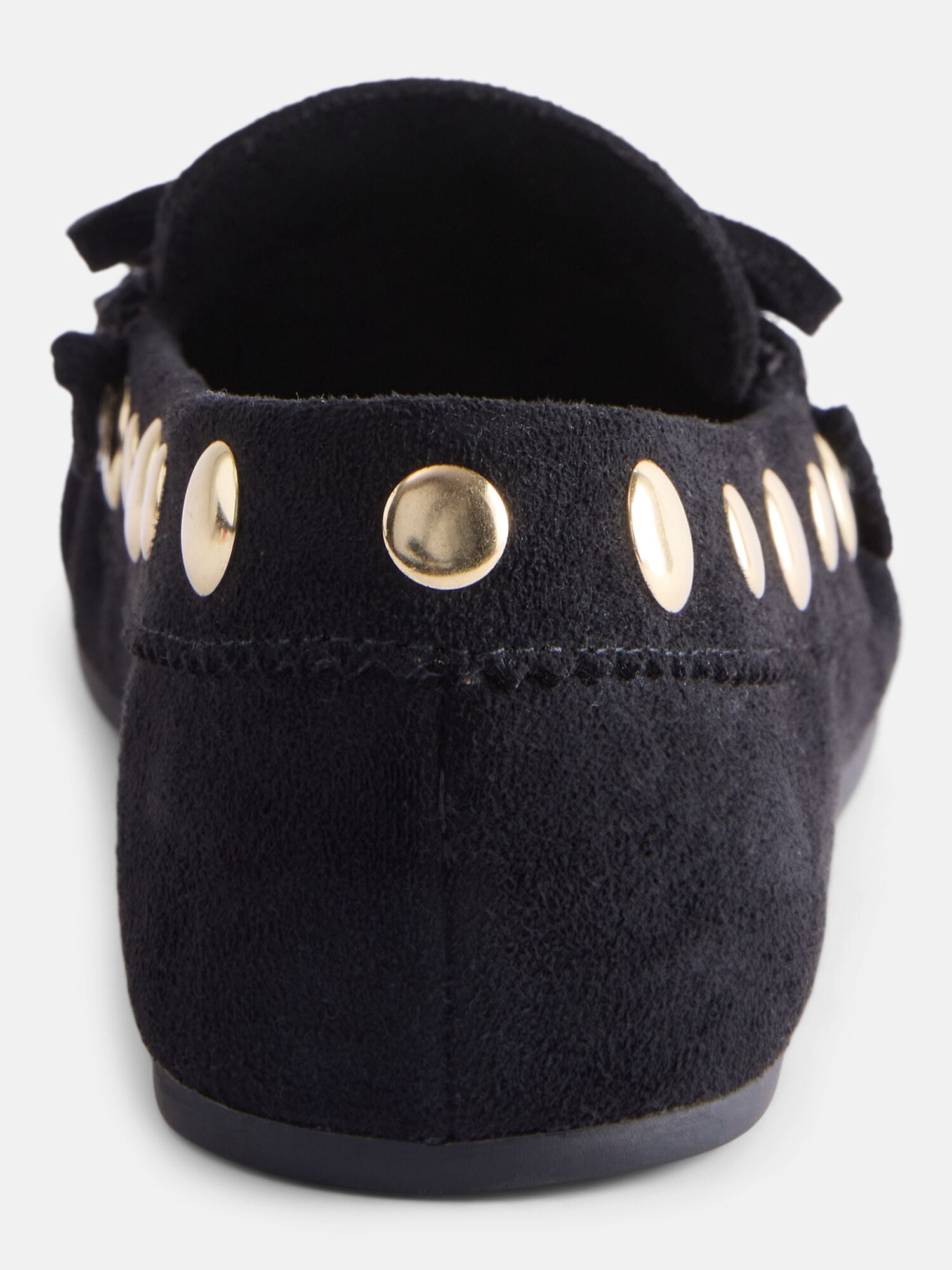 Scenario Women's Studded Moccasin Flats
