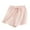Pink, variant on Hienoo Women's Cotton Linen Shorts Comfortable Casual Beach Lounge Shorts, Sizes M-XL