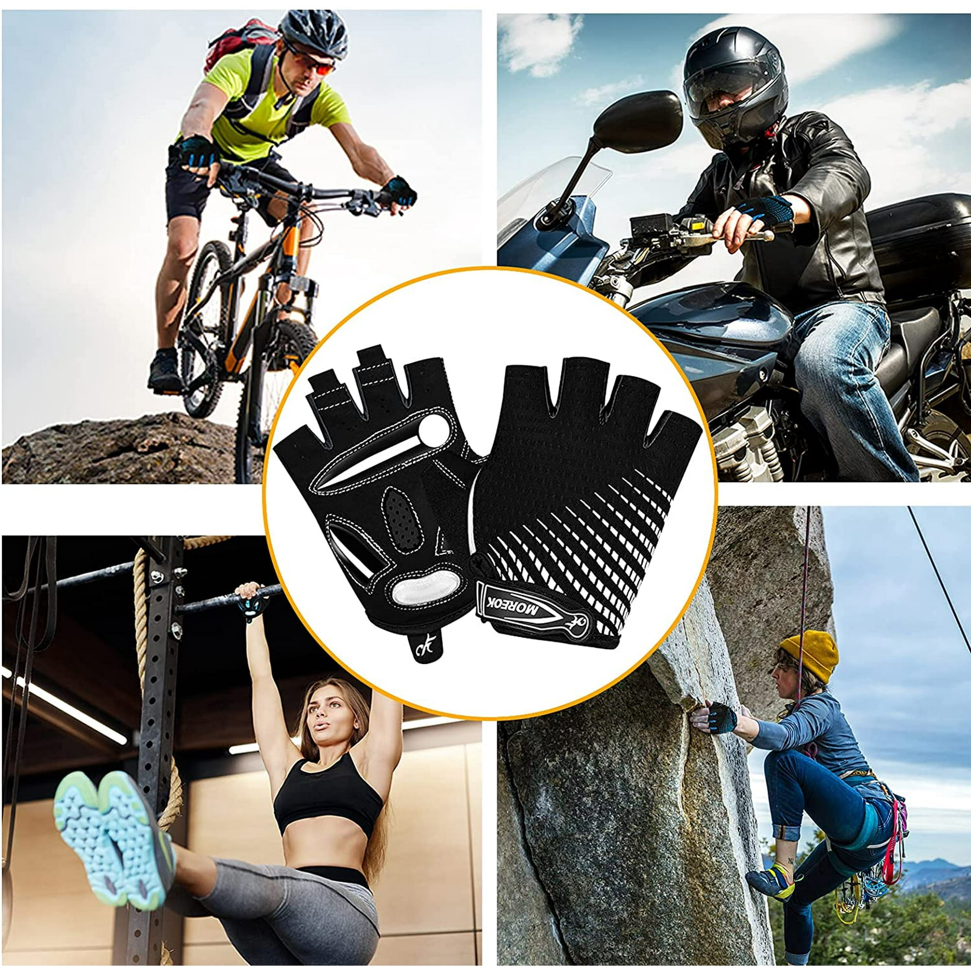 Gel mountain bike gloves hotsell