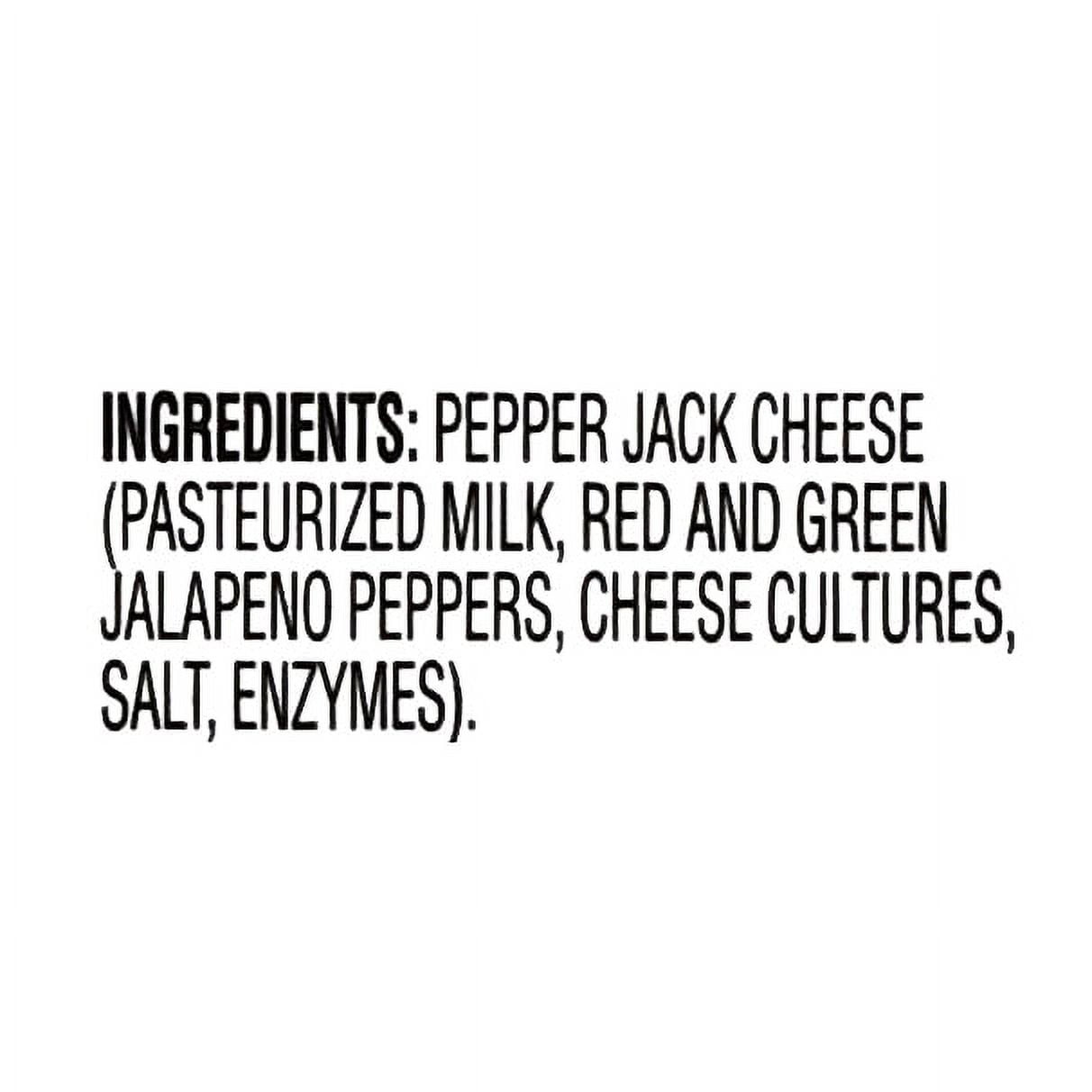 Great Value Cracker Cuts Sliced Pepper Jack Cheese, 10 oz